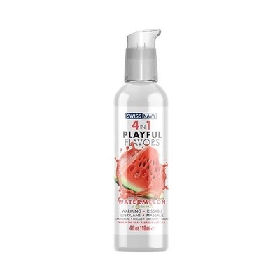 Swiss Navy 4-in-1 Playful Flavors- Watermelon