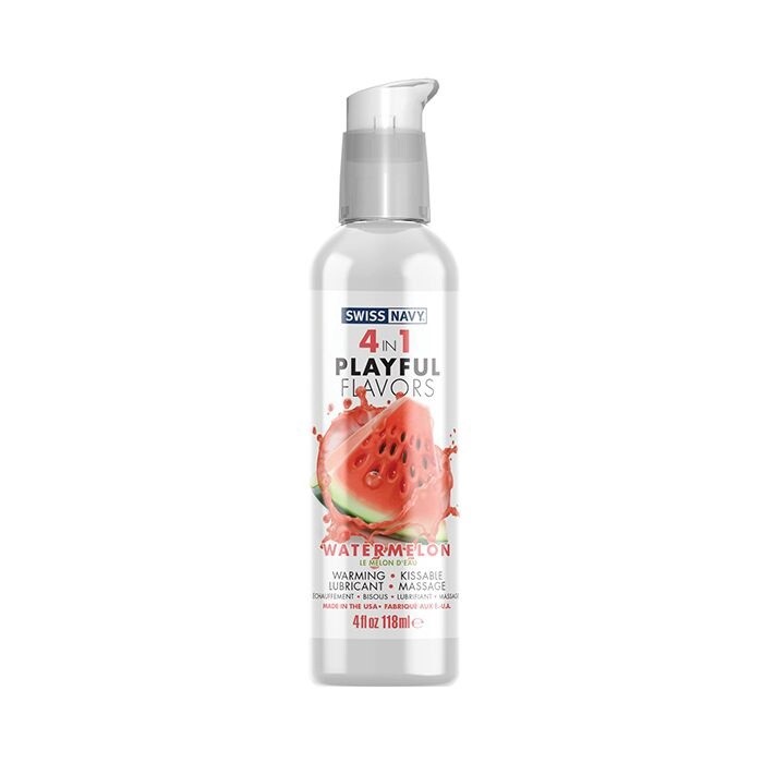 Swiss Navy 4-in-1 Playful Flavors- Watermelon