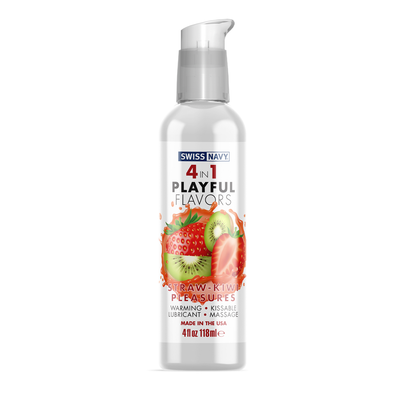 Swiss Navy 4-in-1 Playful Flavors- Strawberry Kiwi