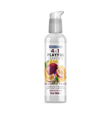 Swiss Navy 4-in-1 Playful Flavors- Passion Fruit