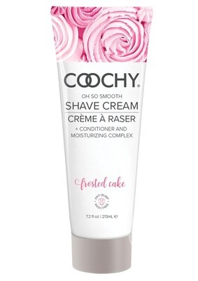 Coochy Shave Cream Frosted Cake
