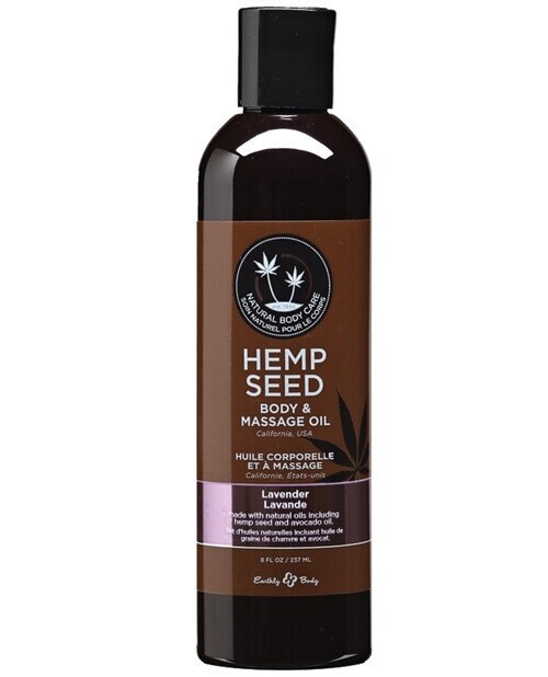 Hemp Seed Massage And Body Oil Lavender