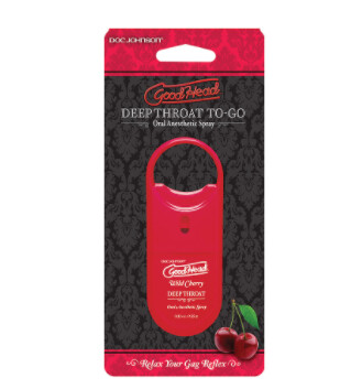 Goodhead Deep Throat To Go-Oral Anesthetic Spray