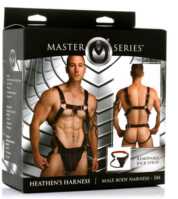 Master Series Heathen&#39;s Harness Male Body Harness