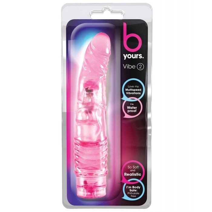 B Yours Vibe #2 Vibrating Dildo