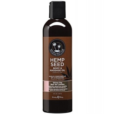 Hemp Seed Massage and Body Oil Skinny Dip