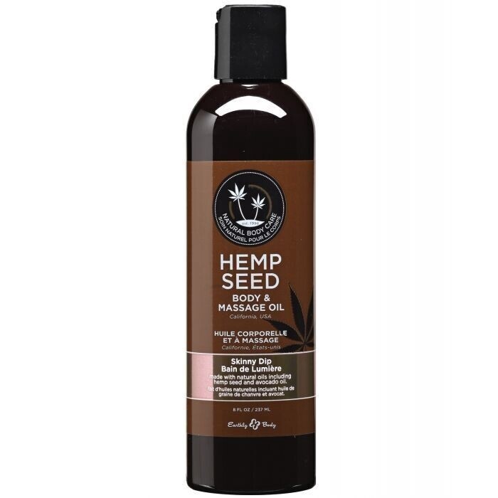 Hemp Seed Massage and Body Oil Skinny Dip