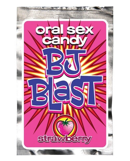 BJ Blast Oral Sex Candy, Flavor: Strawberry