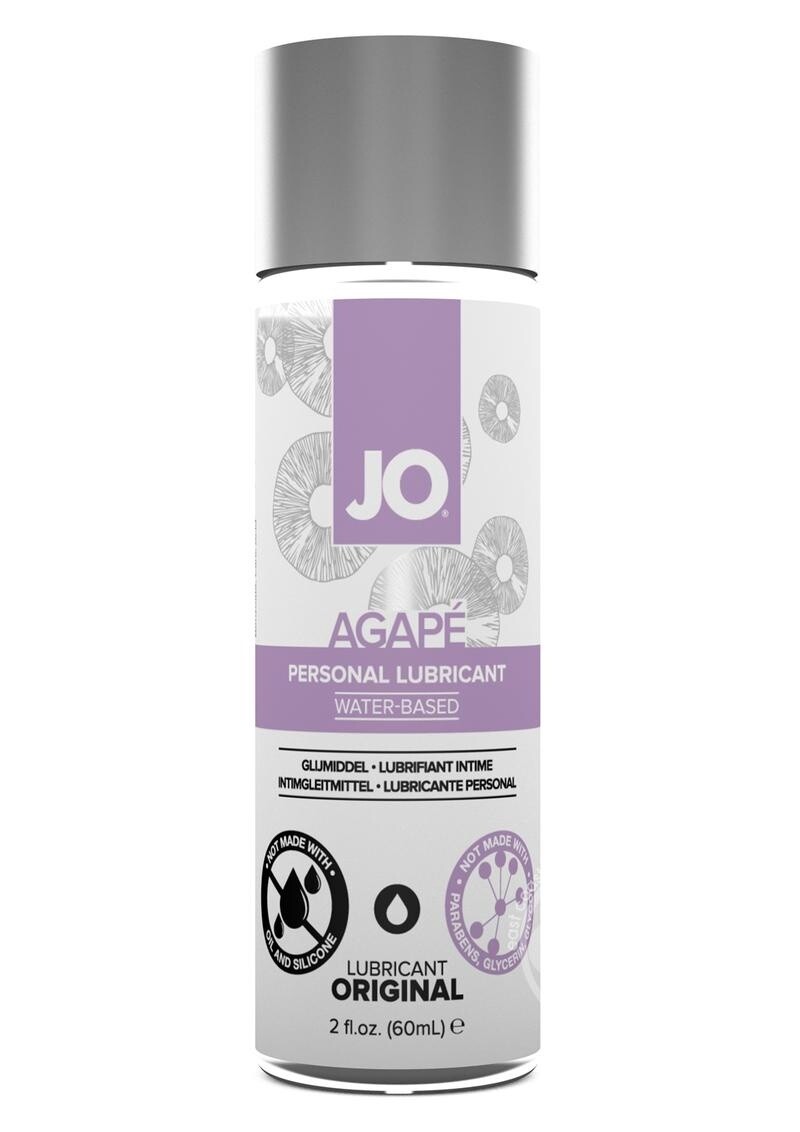 JO Agape Water Based Lubricant, Sensation: Original, Size: 2 oz