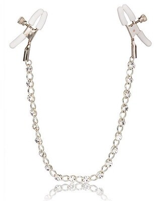 Nipple Play Crystal Chain Clamps