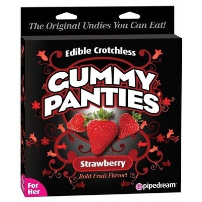 Edible Crotchless Gummy Panties