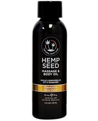 Hemp Seed Massage And Body Oil Dreamsicle
