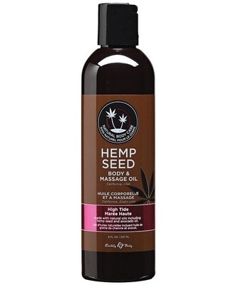 Hemp Seed Massage And Body Oil High Tide