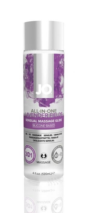 JO Silicone Massage Glide - Lavender Fields