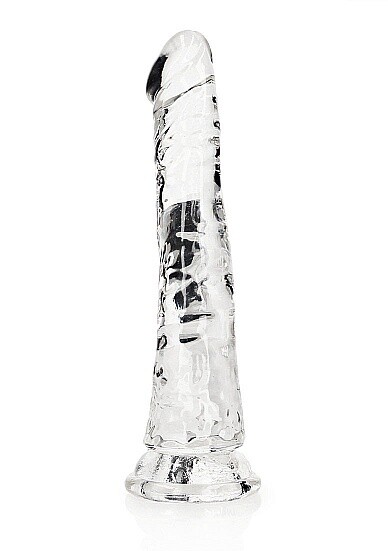 RealRock 6&quot; Translucent Slim Dildo
