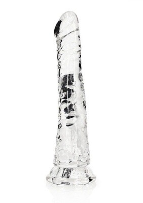 RealRock 6&quot; Translucent Slim Dildo