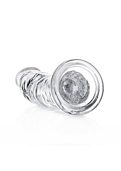 RealRock 6" Translucent Slim Dildo
