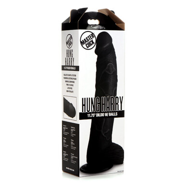 Master Cock Hung Harry Dildo with Balls 11.75&quot;