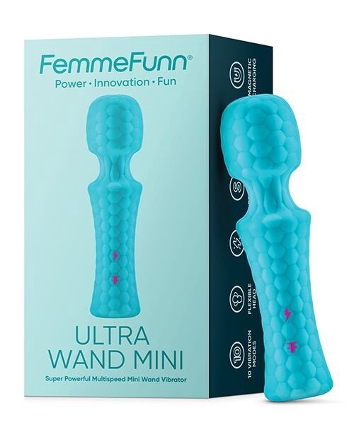Femme Funn Ultra Mini Wand, Color: Turquoise