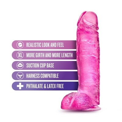 B Yours Plus Big N' Bulky Realistic Dildo
