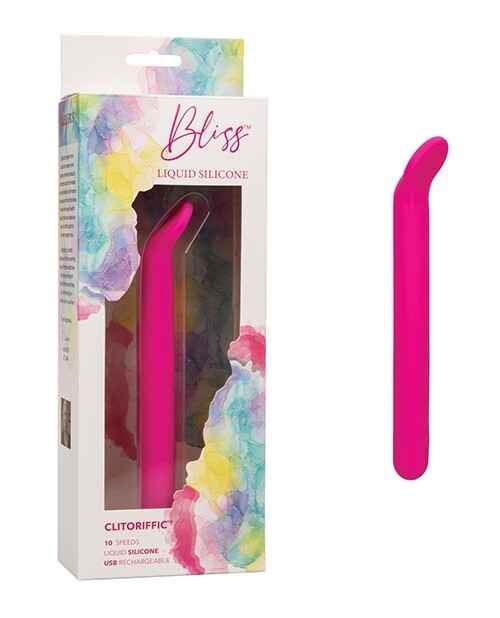 Bliss Liquid Silicone Rechargeable Clitoriffic Vibe