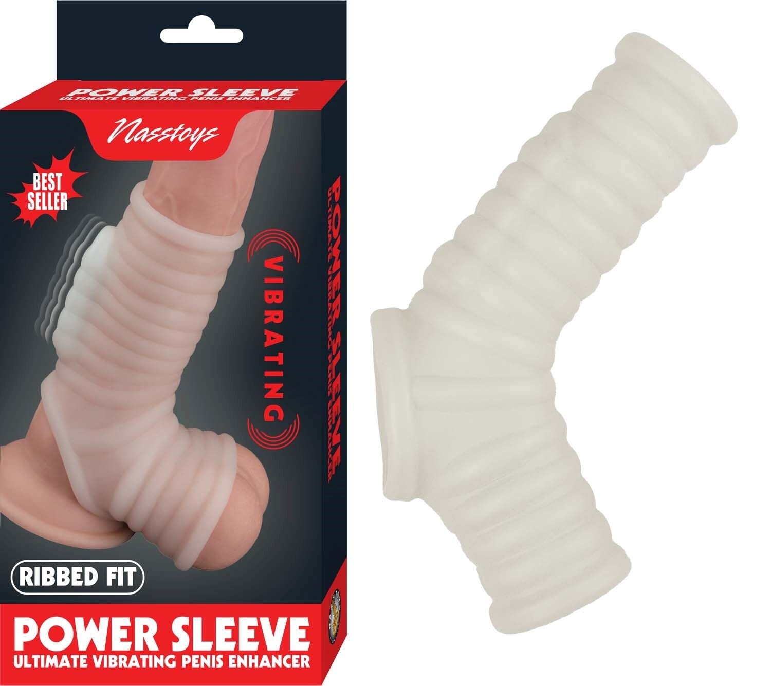 Vibrating Power Sleeve Ribbed Fit