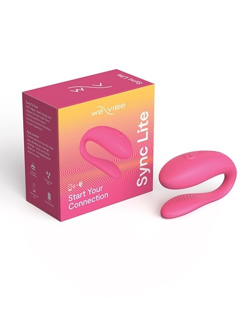 We-Vibe Sync Lite App Control Rechargeable Silicone Couples Vibrator