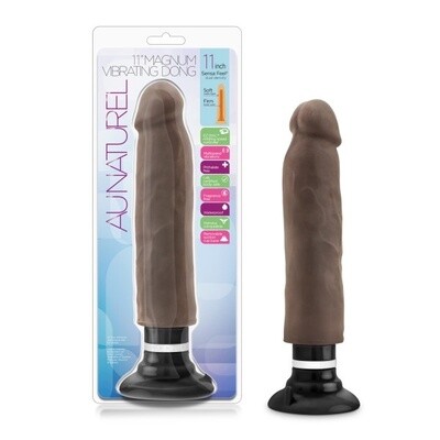 Au Naturel Sensa Feel 11&quot; Magnum Vibrating Dildo