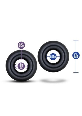 Stay Hard Donut Rings Oversized (2 pack)