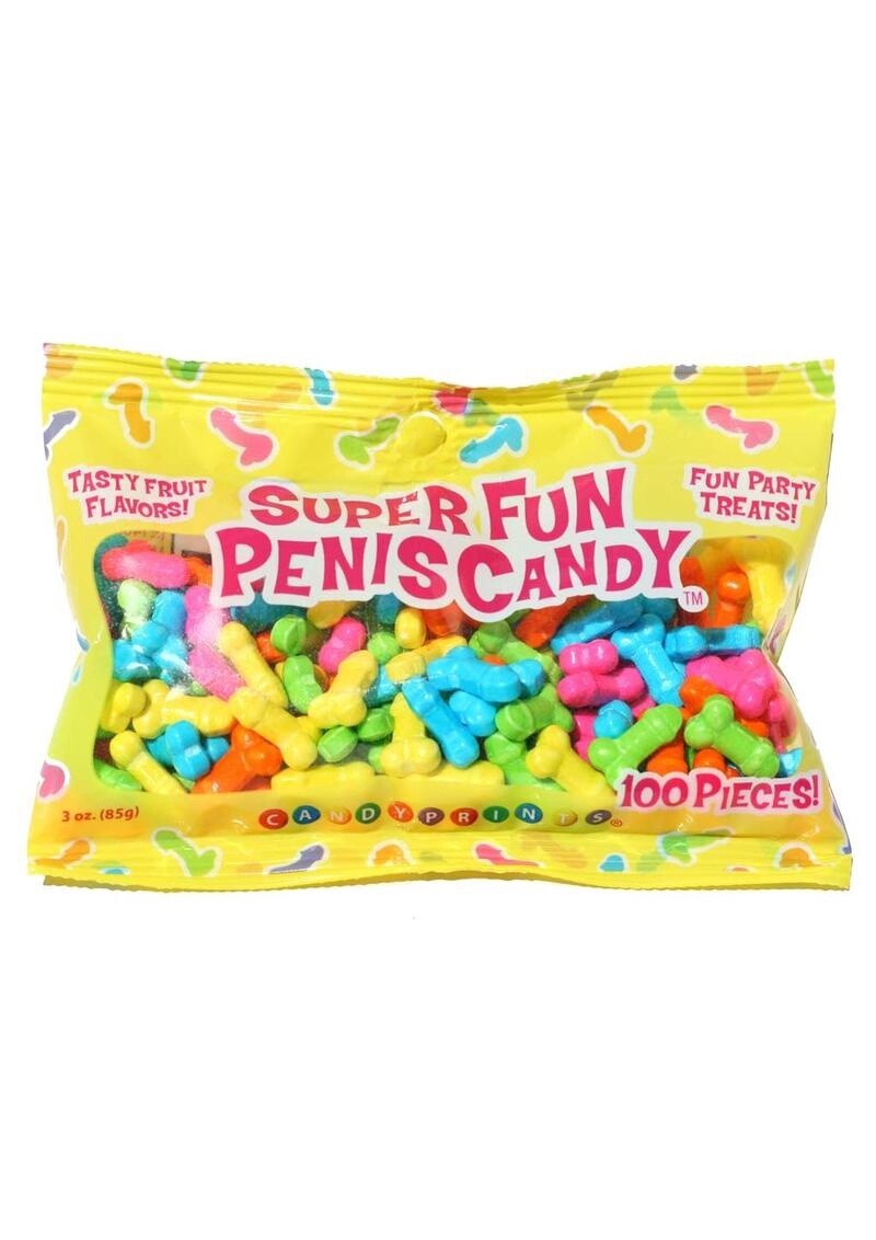 Candyprints Super Fun Penis Candy (100 pieces per bag)