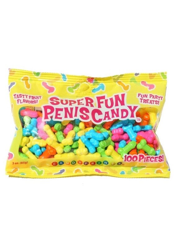 Candyprints Super Fun Penis Candy (100 pieces per bag)