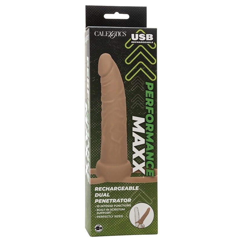Performance Maxx Rechargeable Silicone Dual Penetrator