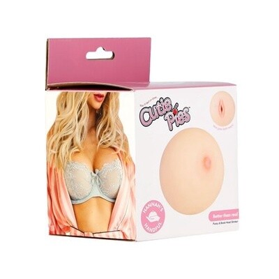 CutiePies Hannah&#39;s Handful Vagina Masturbator with PowerBullet