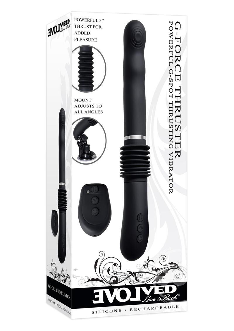 G-Force Thruster Rechargeable Vibe w/Remote Control