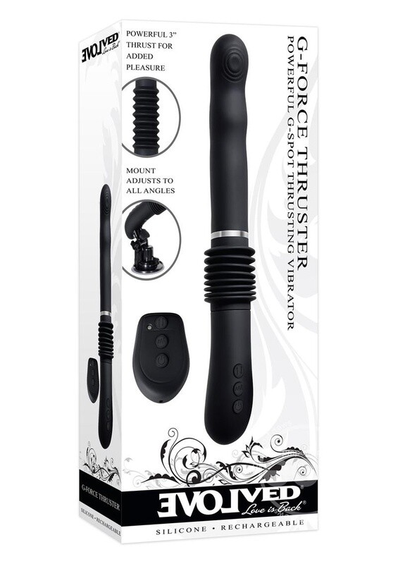 G-Force Thruster Rechargeable Vibe w/Remote Control