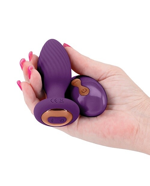 Inya Alpine Rechargeable Silicone Anal Plug with Remote Control