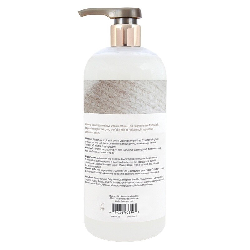 Coochy Shave Cream Au Natural