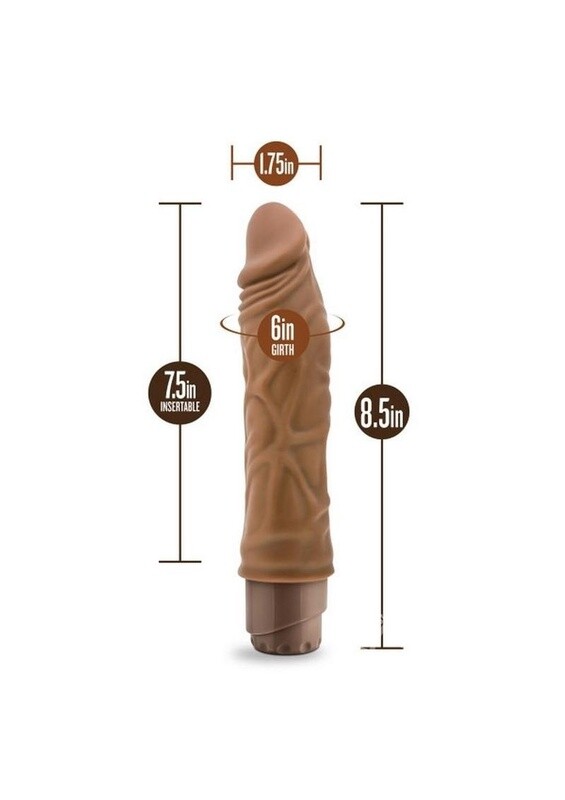 Dr. Skin Cock Vibe #10 Vibrating Dildo 8.5in