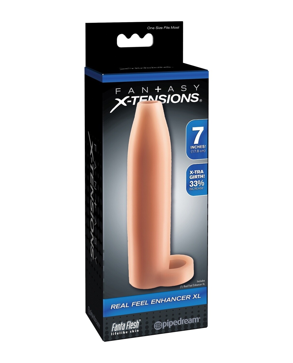 Fantasy X-Tensions Real Feel Enhancer XL Girth Enhancement Sleeve