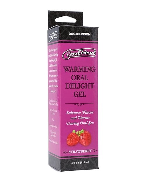 GoodHead Warming Head Oral Delight Gel, Flavor: Strawberry