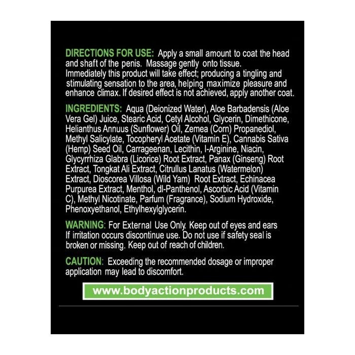 HemPleasure Male Stimulation Cream