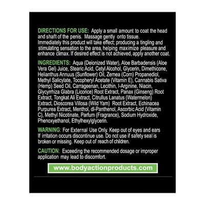 HemPleasure Male Stimulation Cream