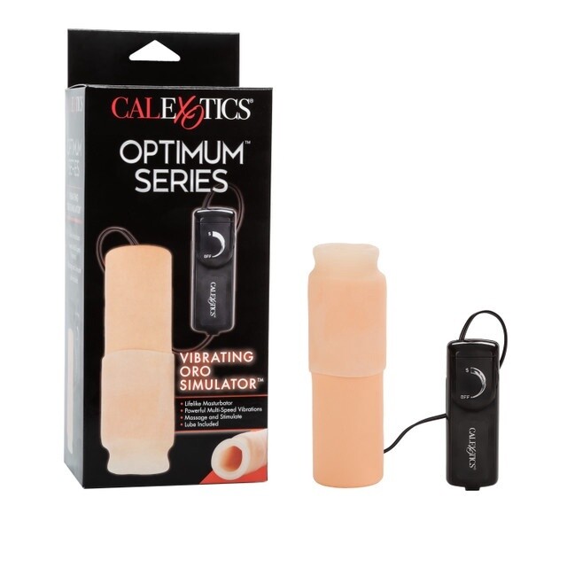 Optimum Series Vibrating Oro Simulator Masturbator