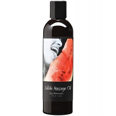 Hemp Seed Edible Massage Oil Juicy Watermelon