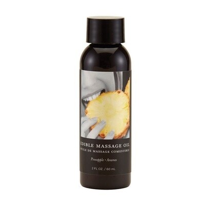 Hemp Seed Edible Massage Oil Pineapple