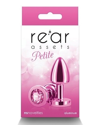 Rear Assets Pink Aluminum Anal Plug