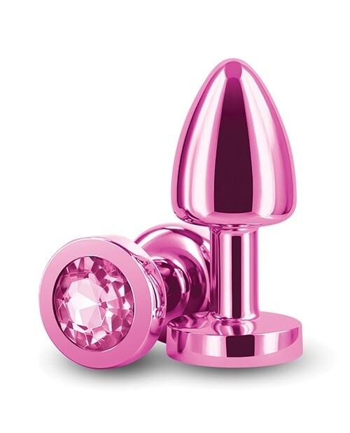 Rear Assets Pink Aluminum Anal Plug