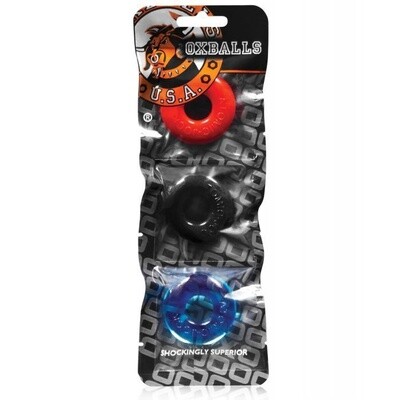 Oxballs Ringer Donut Cock Ring (3 Pack)