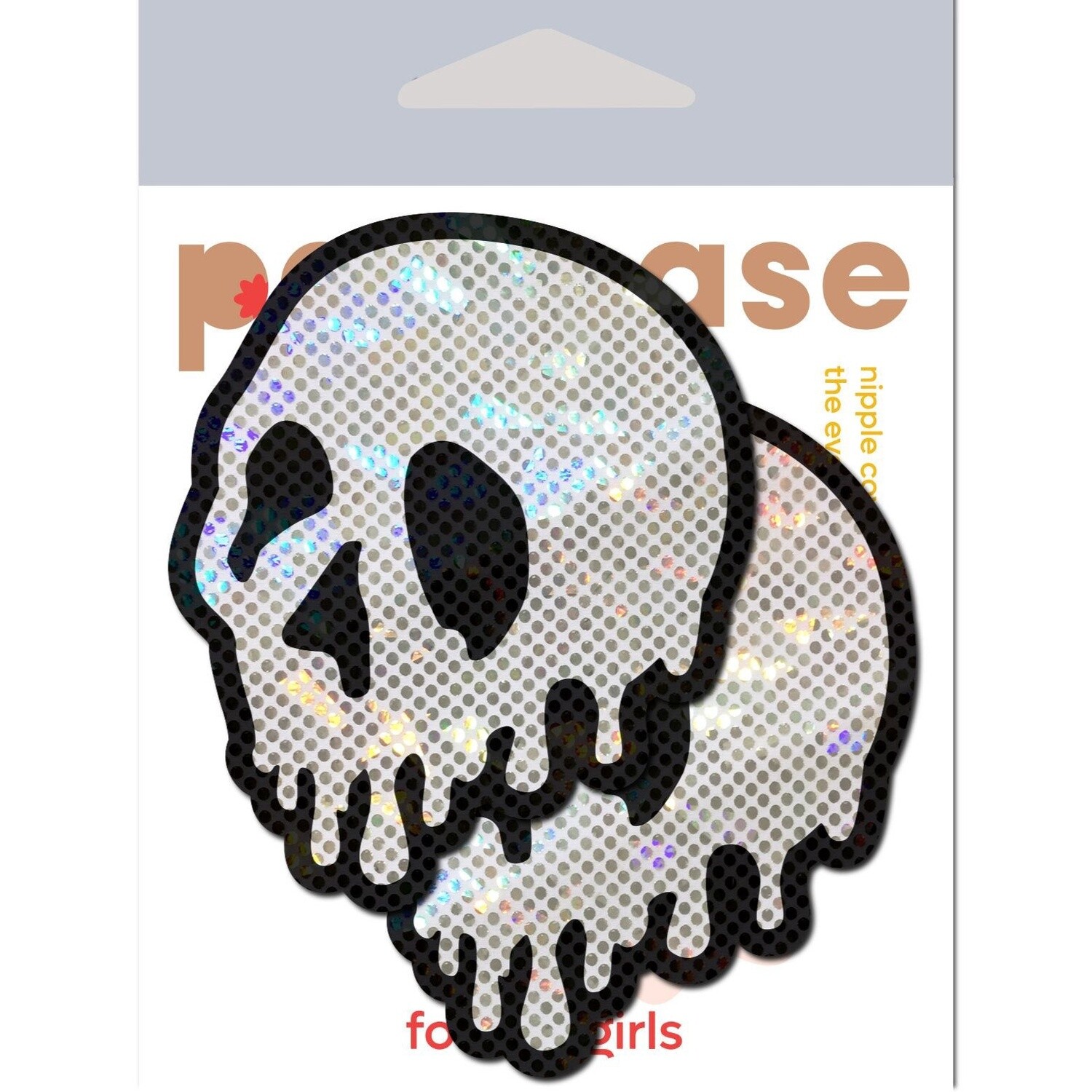 Skull Melt Shattered Glass Pasties