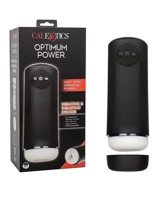 Optimum Power Vibrating and Thrusting Stroker